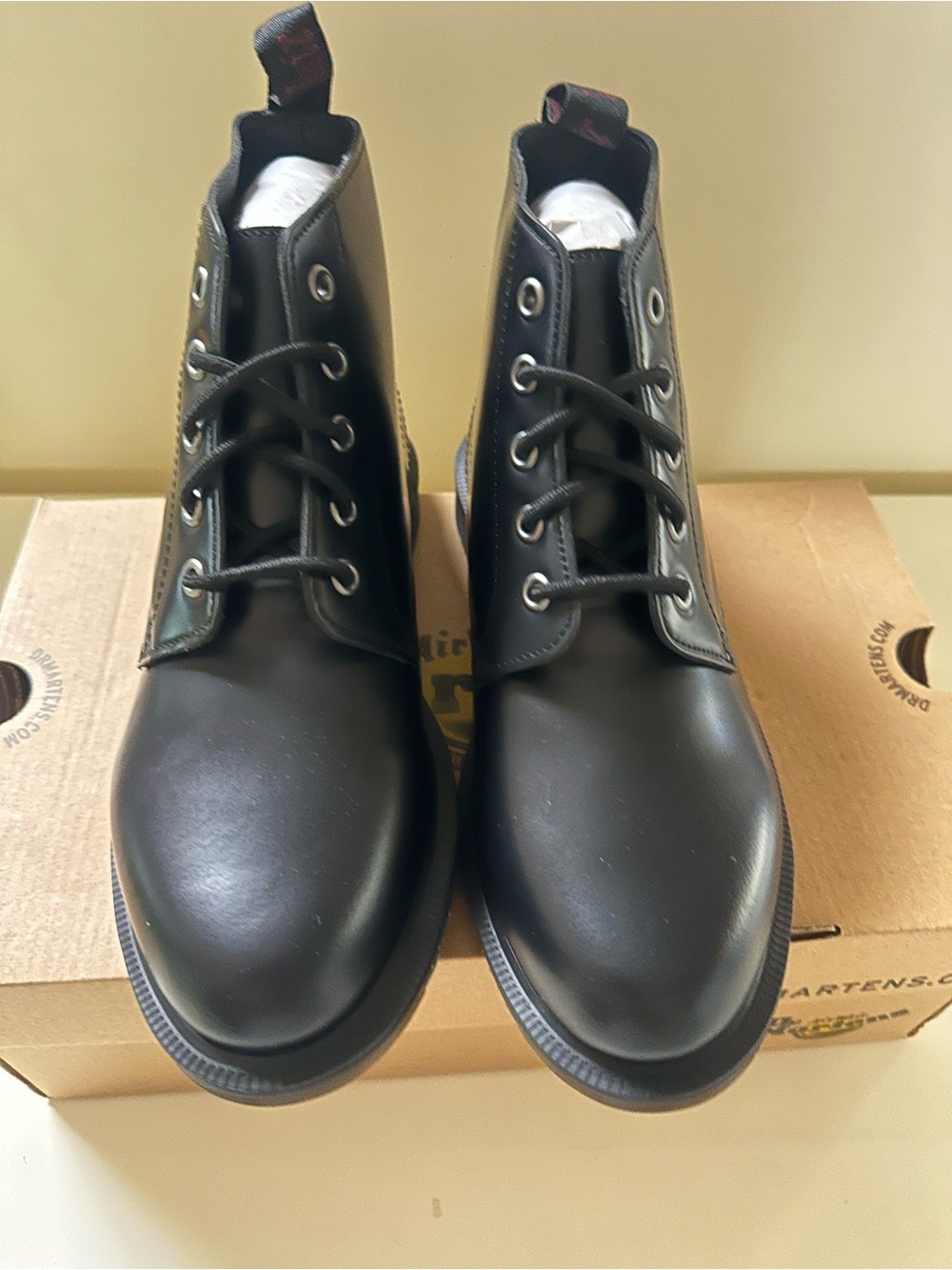 Dr. Martens Women's Black Leather Ankle Boots